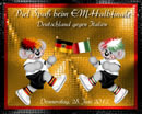 Viel Spaß beim EM-Halbfinale Deutschland gegen Italien