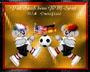 Viel Spa beim WM-Spiel USA gegen Deutschland